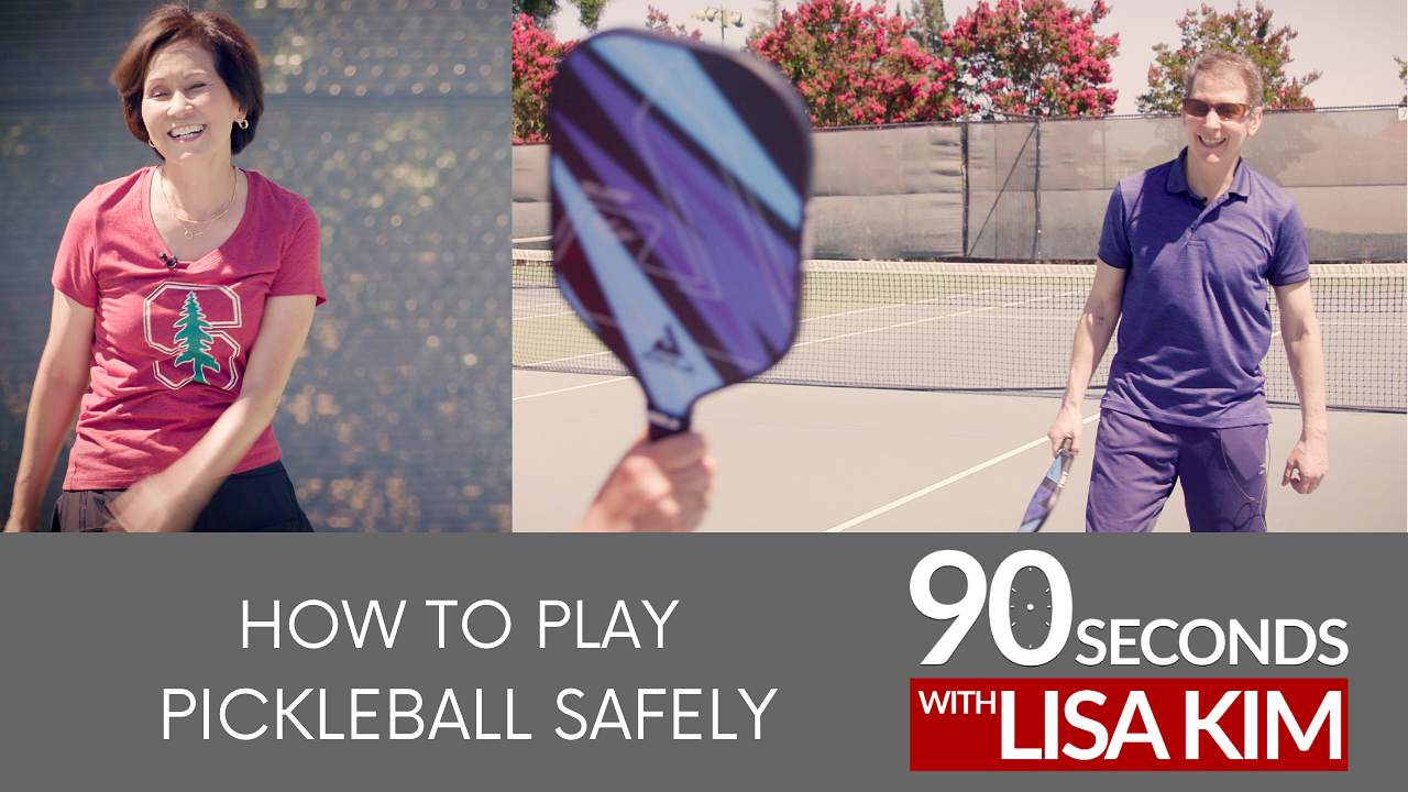 How to play pickleball safely on ‘90 seconds with Lisa Kim’ – Stanford Medicine