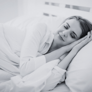 woman sleeping